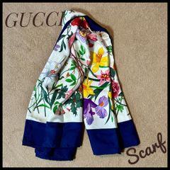 希少✨GUCCI ノースリーブ ブラウス リボンタイ silk100% フローラ 