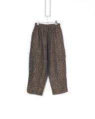 VOIRY　ヴォイリー　ヒョウ柄イージーパンツ SUNDAY PANTS