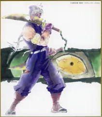 【中古】紙製品 宇髄天元＆妓夫太郎(ホワイト) 「鬼滅の刃 全集中展 -無限列車編・遊郭編- 作画スタッフ全集中複製ミニ色紙C」