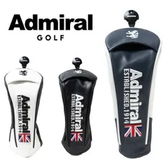 Admiral - coco 中古 アドミラルゴルフ Admiral Golf ヘッドカバー 黒 ブラック ５点セット フェアウェイ/FW×ユーティリティ/UT Admiral - coco 中古 アドミラルゴルフ Admiral Golf