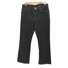 リーバイス Levis 515 先染 ブラック ジップフライ ブーツカット フレア デニム パンツ メンズ  L