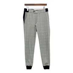 1piu1uguale3 ウノピゥウノウグァーレトレ クレイジーリブ スラックス ジョガーパンツ CRAZY RIB SLACKS メンズ サイズ4 ズボン DM16749■のサムネイル