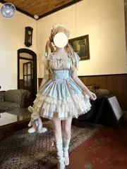 新品 未使用 ブラウス付き！ロリータワンピース  お出かけや女子会コーデに最適