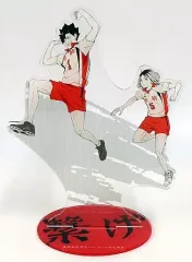 【中古】アクリルスタンド・アクリルパネル 音駒高校 ジャンプ!ビッグアクリルスタンド 「ハイキュー!!」 ジャンプフェスタ2021グッズ 受注生産限定