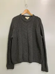 【中古品】J.CREW ジェイクルー 00’s HANDKNIT CABLE WOOL KNIT 00年代 ハンドニット ケーブル ウールニット トップス 【146-251007-kk-50-min】