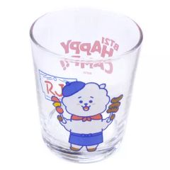 [중고] 머그컵·탕만 RJ(진) 활기찬 글라스 [이치반 복권 BT21 HAPPY CAMP!!] I상
