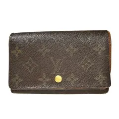 【中古】 ルイヴィトン LOUIS VUITTON ポルトモネ ビエ トレゾール L字ファスナー 二つ折り 財布 モノグラム レザー M61730 07MS753
