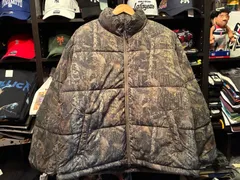 BEN DAVIS（ベンデイビス）BD PUFFER JACKET / ジャケット 中綿 ダウン パファー ドローコード 刺繍 柄80 CAMO XLサイズ