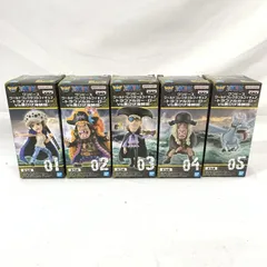 【中古】未開)WCF ﾛｰVS黒ひげ海賊団 5種ｾｯﾄ[91]