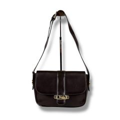 CELINE セリーヌ ワンショルダーバッグ レザー アイボリー ホースビット CELINE セリーヌ ワンショルダーバッグ レザー アイボリー ホース