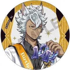 【中古】バッジ・ビンズ ジャック・ハウル 「ディズニー ツイステッドワンダーランド トレーディンググリッター缶バッジvol.1 おめかしバースデー」