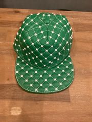 国内正規品 VALENTINO ヴァレンティノ キャップ  グリーン 帽子 スタッズ