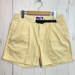 【Men's 29 イエロー系】 The North Face Purple Label ( ザ・ノースフェイス パープルレーベル) コットン ラフ ショートパンツ コットン ウェア ボトムス ショーツ ショートパンツ コットン z000520