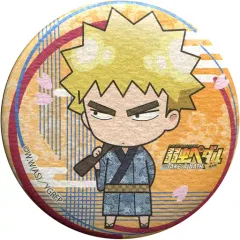 【中古】バッジ・ピンズ(キャラクター) 福富寿一 「弱虫ペダル×大江戸温泉物語 総北高校 VS 箱根学園 続・場外戦 -Re：TAKE A BATH- トレーディング和風缶バッジ」
