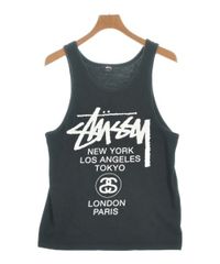 STUSSY タンクトップ ノースリーブ ワールドツアー ラスタ 両面 - メルカリ
