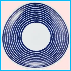 【数量限定】波佐見焼 indigo aidama 変形 取皿 藍染駒筋 32556のサムネイル