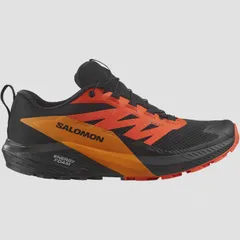 サロモン センスライド 5 GTX(GORE-TEX) 26.0cm ブラック×Sアイビス #L47147300 SENSE RIDE 5 GTX BLACK/SCARLET IBIS/TURMERIC SALOMON 新品 未使用のサムネイル