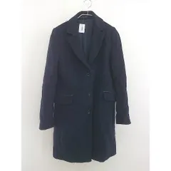 ◇ BARNYARDSTORM バンヤードストーム ウール 長袖 コート サイズ0 ネイビー レディース  【中古】 【1204060004193】のサムネイル