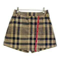 サイズ：M TOMMY HILFIGER GOLF トミー ヒルフィガーゴルフ  キュロット スカート チェック柄 ベージュ系 [240101423042] ゴルフウェア レディース ストスト