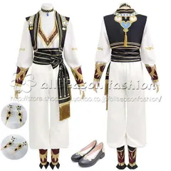 新品 バーチャルYouTuber Vtuber にじさんじ イブラヒム コスプレ衣装 コスチューム 演出服 アニメ ゲーム ハロウィン cosplay 変装