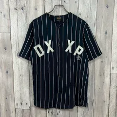 10DEEP テンディープ ノーカラー 半袖 ベースボール ワーク シャツ Mのサムネイル