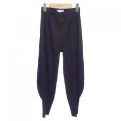 【希少✨】プリーツプリーズ　ロングパンツ　ストレート　4サイズ　ネイビー PLEATS PLEASE プリーツプリーズ ISSEY MIYAKE イッセイミヤケ ワイド