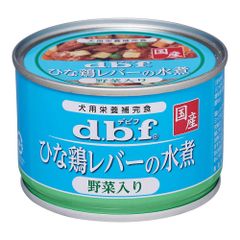 デビフ ひな鶏レバーの水煮 野菜入り 150g×24缶