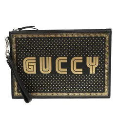 グッチ クラッチバッグ GUCCY ロゴ プリント 510489のサムネイル