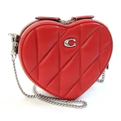 新品❤️COACHコーチ／ハートクロスボディバッグチェリー❤️SALE 82500円 公式】コーチアウトレット | ハート クロスボディ バッグ