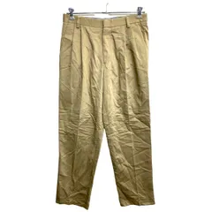DOCKERS スラックス W32 ドッカーズ タックパンツ ベージュ コットン 古着卸 アメリカ仕入 2405-1546