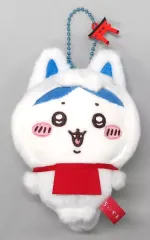 【中古】キーホルダー ハチワレ 伏見稲荷なマスコット 「ちいかわ なんか小さくてかわいいやつ」 ちいかわもぐもぐ本舗 京都伏見店限定
