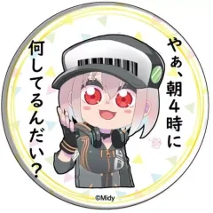 【中古】バッジ・ピンズ 04.黄(ファンアートミニキャラ) 缶バッジ 「バーチャルYouTuber ミディ」