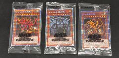 遊戯王 三幻神プリズマ未開封 未開封3パック - メルカリ