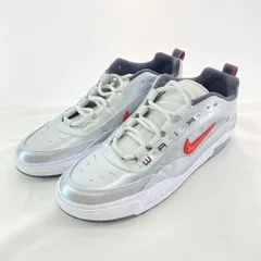 NIKE AIR MAX Ishod Premium Metallic Silver/Metallic Silver/White/Varsity Red サイズ27.5 シルバー hf3062-001 ナイキ エア マックス イショッド プレミアム メ[17]