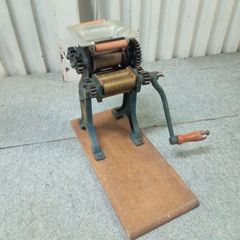 永井式製麺機　製麺機　昭和レトロ/インテリア /オブジェ /アンティーク 楽天市場】【1点物】昭和レトロな製麺機のリメイク品 古民具