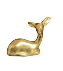 バンビ 鹿 陶器 置物 インテリア 美術品 アンティーク雑貨 - メルカリ