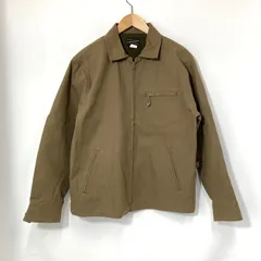 WORKERS ワーカーズ スポーツジャケット ジップアップ 古着 カジュアル 日本製  メンズ サイズ40 Lサイズ相当 ブラウン アウター A14826◆