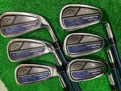 激安[159] アイアンセット キャロウェイ PARADYM MAX FAST/SPEEDER NX40 for Callaway(JP) 6本セット/R/26■和歌山