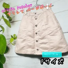 アリシアページボーイ M 春夏秋 ミニスカート レディース カジュアル 古着 used
