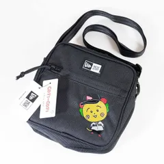 【ニューエラ正規品】ニューエラ New Era® NEW ERA® かばん バッグ コラボ スクエア ショルダーポーチ 1.5L コジコジ COJI-COJI ブラック(商品番号：14693258)