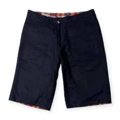 リバーシブル BEAMS Lights ビームス チェック ハーフパンツ ショートパンツ 46/メンズ