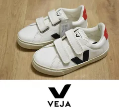 新品 VEJA SMALL ESPLAR VELCRO 18cm キッズ 子供用 ヴェジャ スニーカー ホワイトのサムネイル