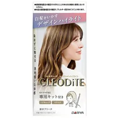 クレオディーテ シークレットハイライト ダリヤ ヘアカラー 白髪用 部分ブリーチのサムネイル