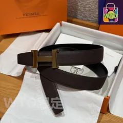 【今日特価】Hermes Constance ダブルフェイスベルト
-1