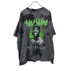 2pac 半袖 プリントTシャツ XXL ブラック タイダイ トゥーパック プルオーバー ヒップホップ ビッグサイズ 古着卸 アメリカ仕入 a706-5183