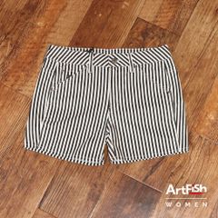 春夏/G-STAR RAW/25インチ/ショートパンツ D12515-8926  ストライプ コットン ウォッシュ ジースターロウ 新品/白×黒/ky617/