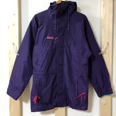 Columbia/コロンビア マウンテンパーカー マウンテンジャケット アウトドアジャケット ナイロンジャケット メンズ S パープル/エメラルドグリーン