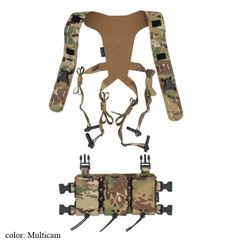 USA製 Wilder Tactical ワイルダータクティカル HITMAN GEAR Triple Rifle Placard with Lightweight Harness チェストリグ