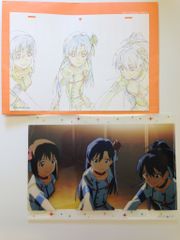 THE IDOLM @ STER MOVIE 빛의 저편에 방문자 특전 유키 치히로) 본편 복제 원화 & 셀 화풍 클리어 파일 엔진 유키