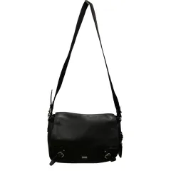 ヒューゴボス HUGO BOSS ショルダーバッグ レザー 黒 ブラックのサムネイル